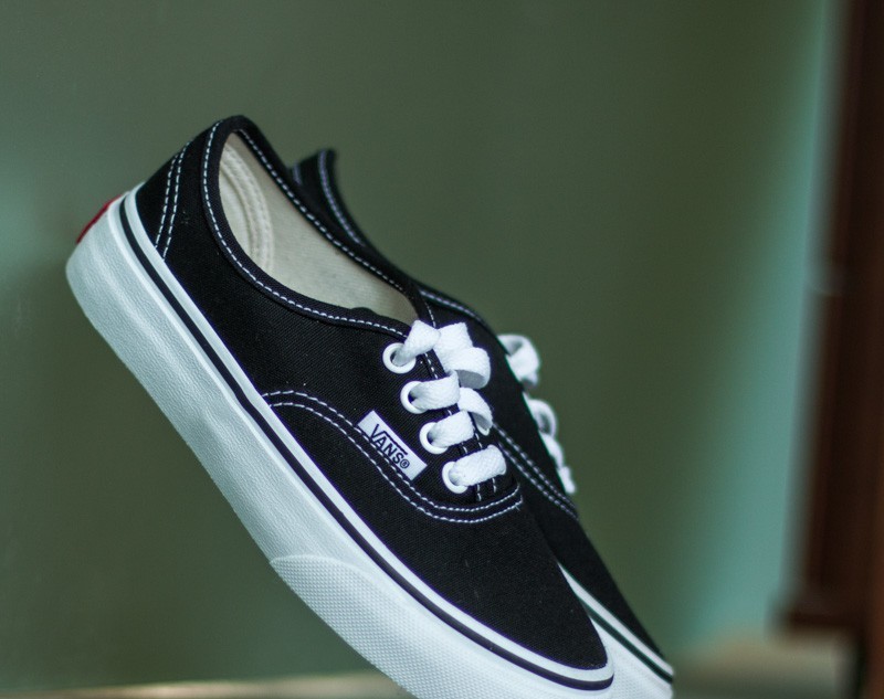 Sneakers Vans K Authentic Black/ True White