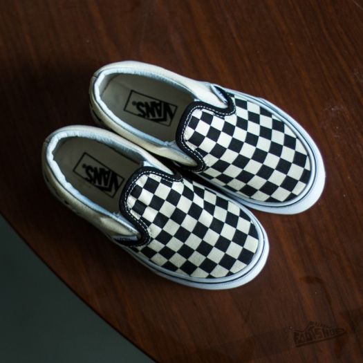 Vans K Classic Slip On Checkerboard