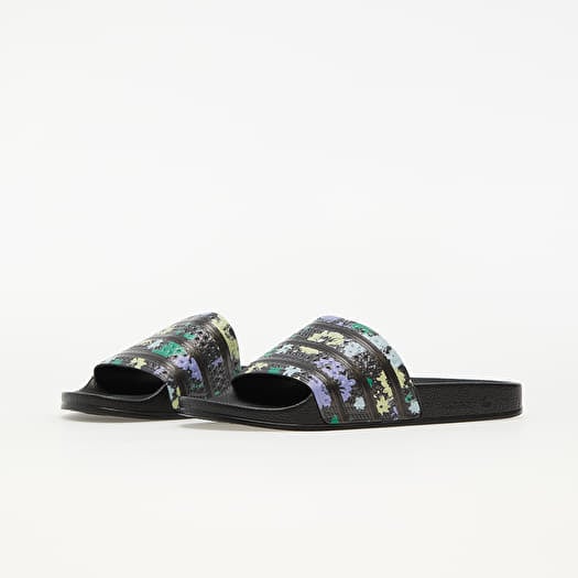 Adidas adilette flower top