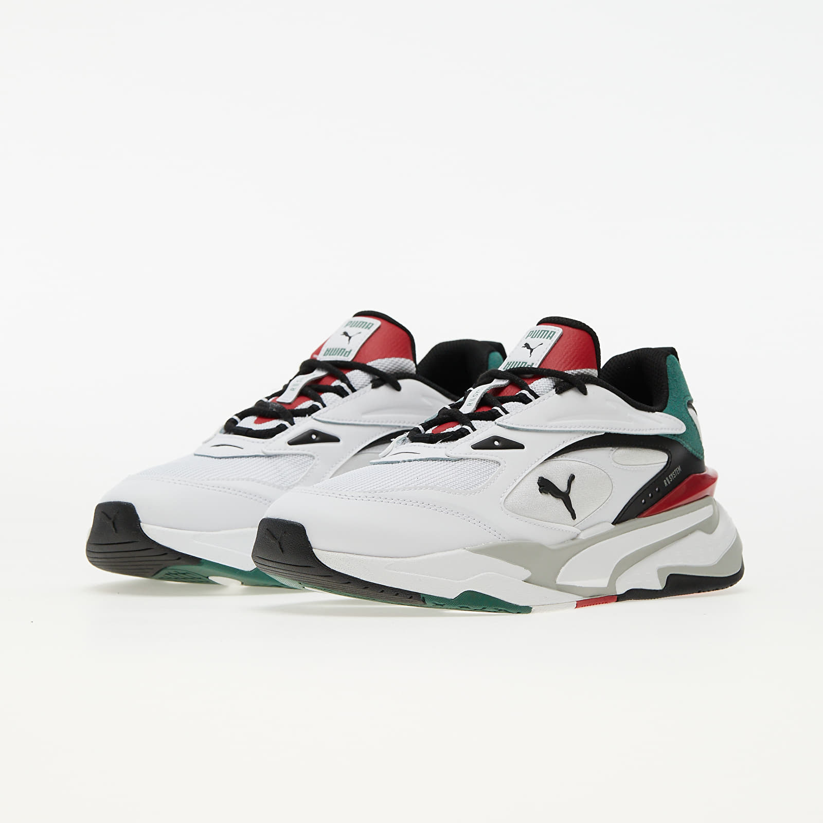 Moški čevlji Puma RS-Fast Mix Puma White-Black-Blue Spruce