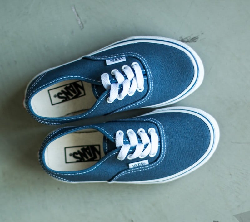 Gyerek sneakerek and cipők Vans K Authentic Navy/ True White
