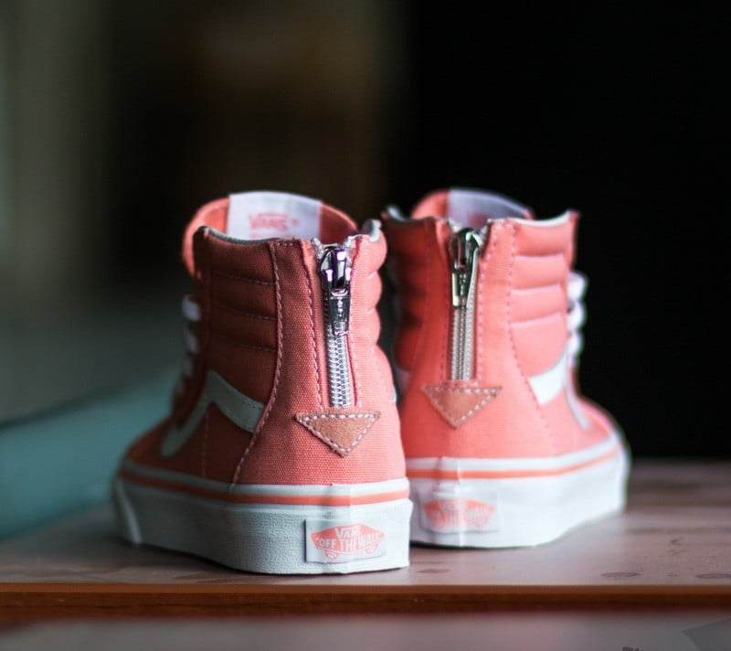 Sneaker und Schuhe für Kinder Vans SK8-Hi Zip Desert Flower/ True White