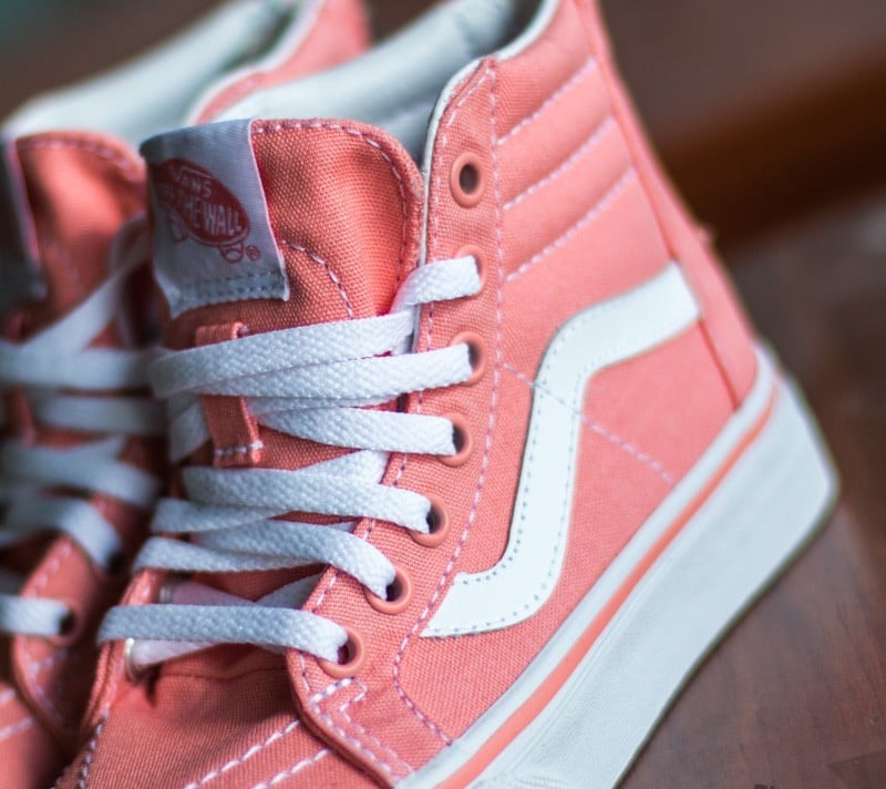 Sneaker und Schuhe für Kinder Vans SK8-Hi Zip Desert Flower/ True White