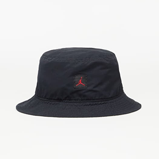 Bucket hats Jordan Bucket Jm Washed Cap Black Gym Red Footshop