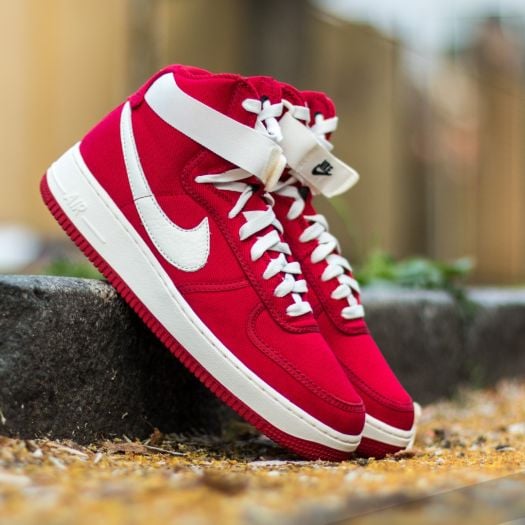 Herren Sneaker und Schuhe Nike Air Force 1 High Retro Gym Red Sail Black Footshop