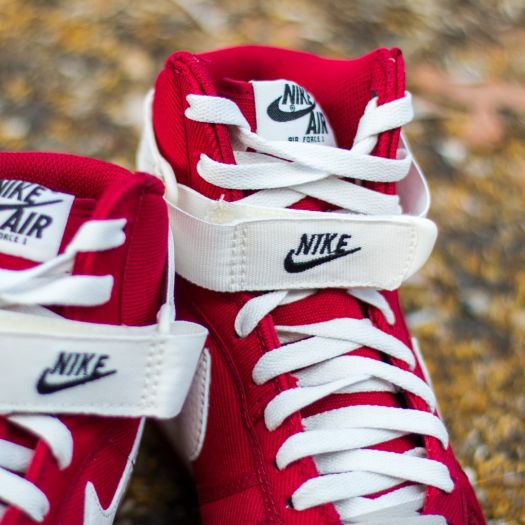 Men s shoes Nike Air Force 1 High Retro Gym Red Sail Black Footshop