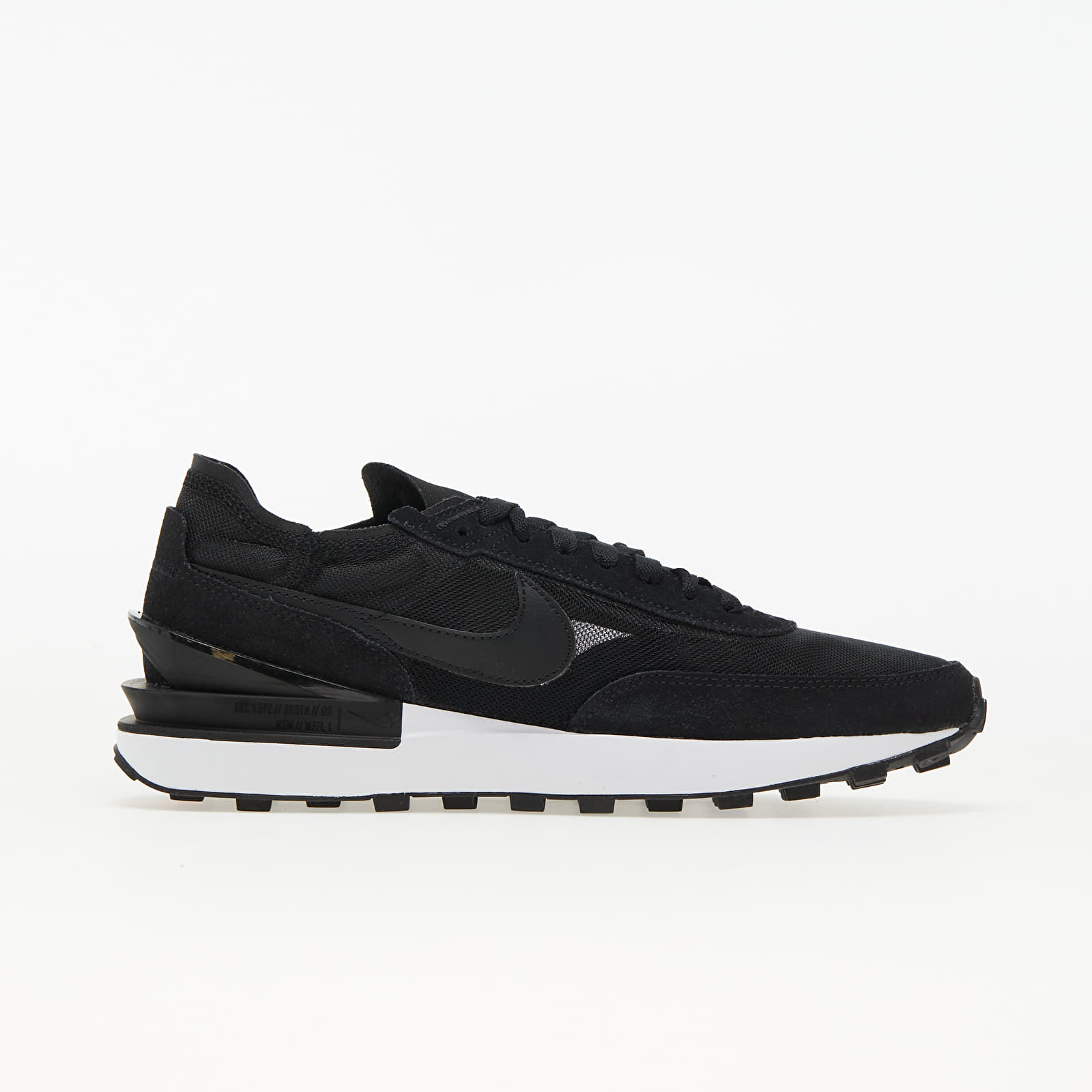 Sko til mænd Nike Waffle One Black/ Black-White-Orange