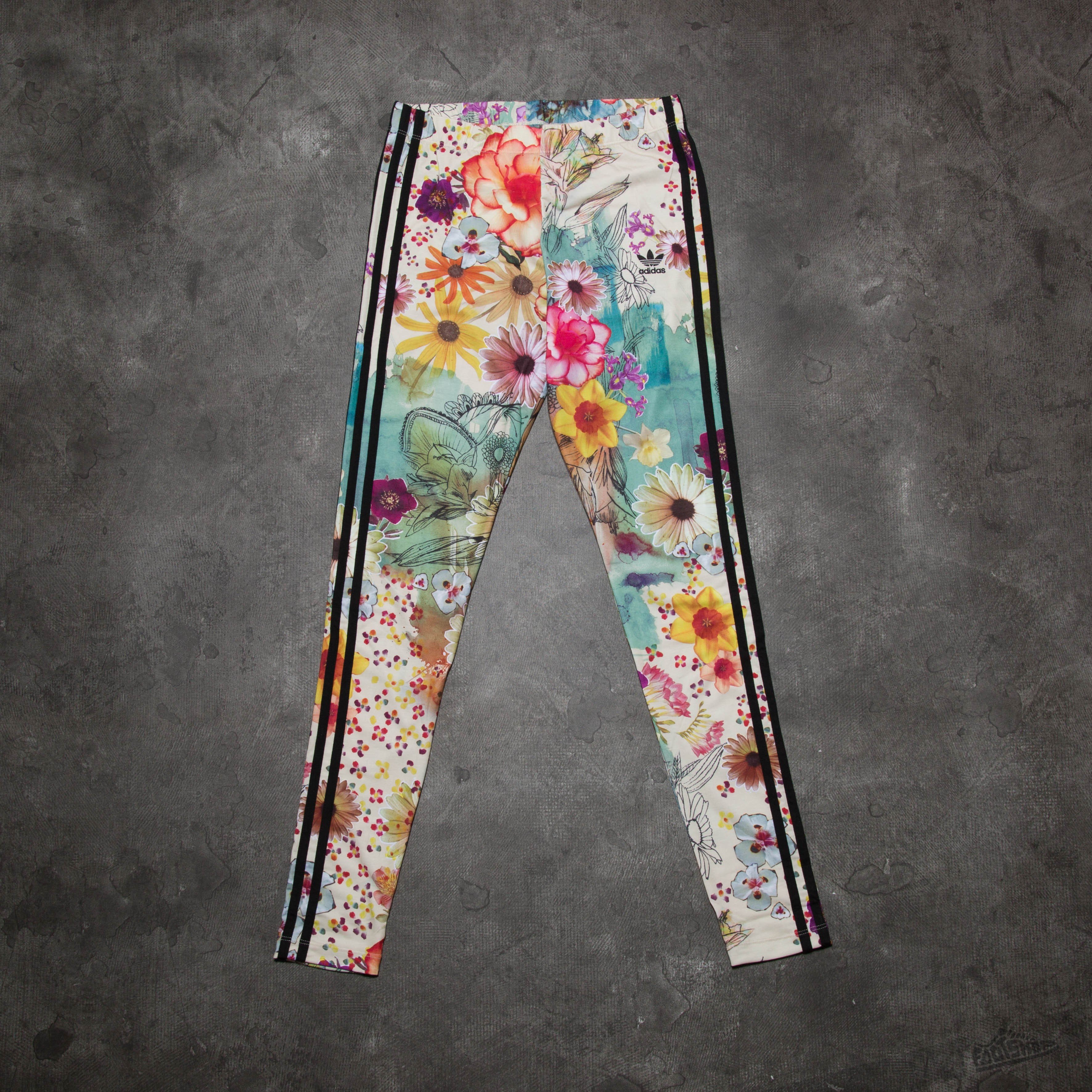 D ny a kalhoty adidas 3STR Leggings Multicolor Footshop