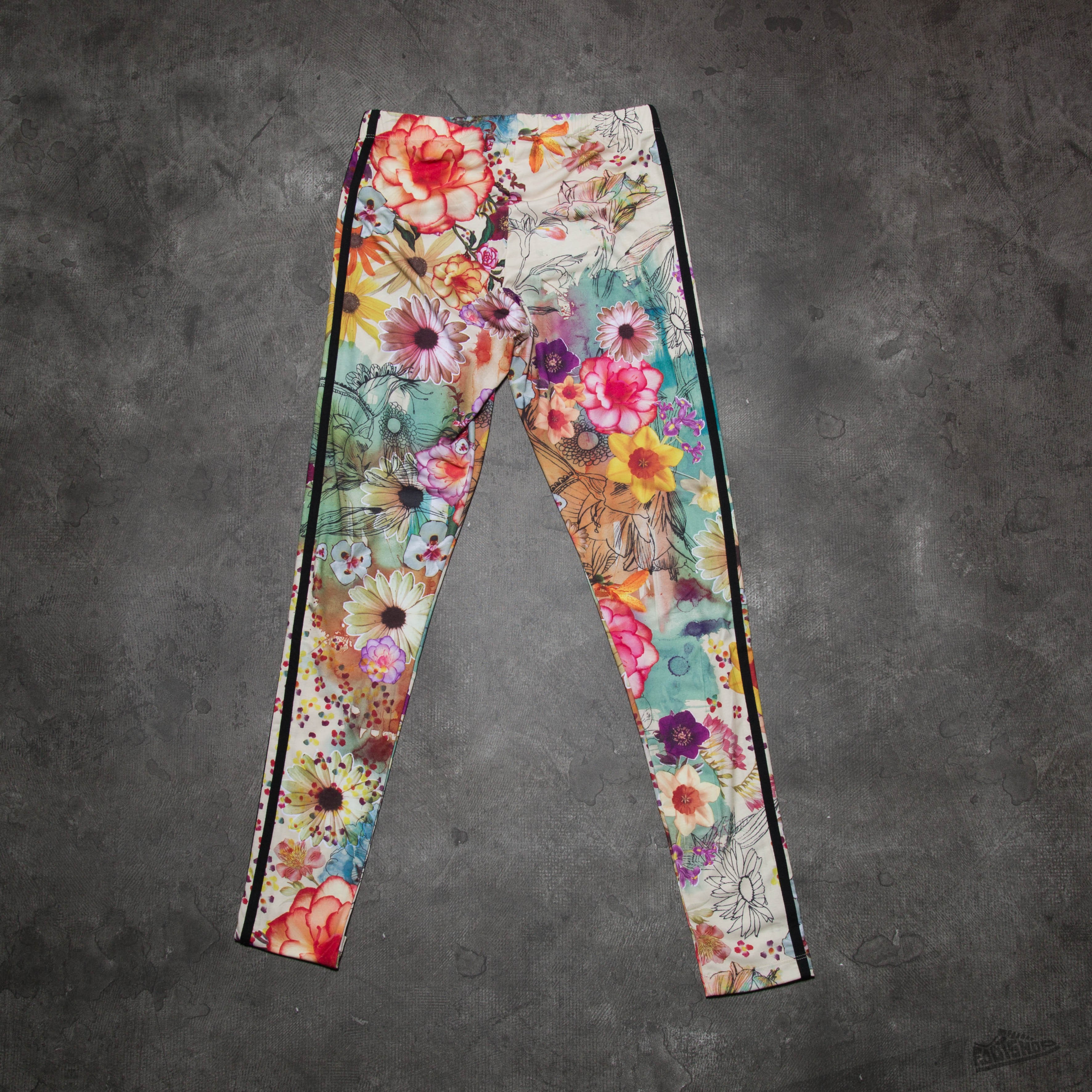 Džíny a kalhoty adidas 3STR Leggings Multicolor