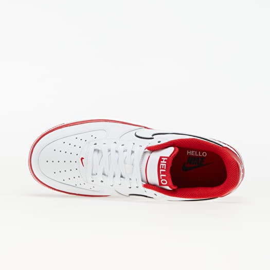 Nike air force 1 7 lx white university red on sale