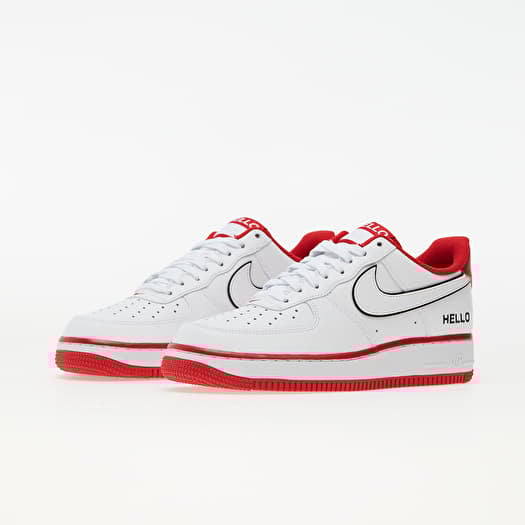 Nike air force 1 cheap 7 lx white university red