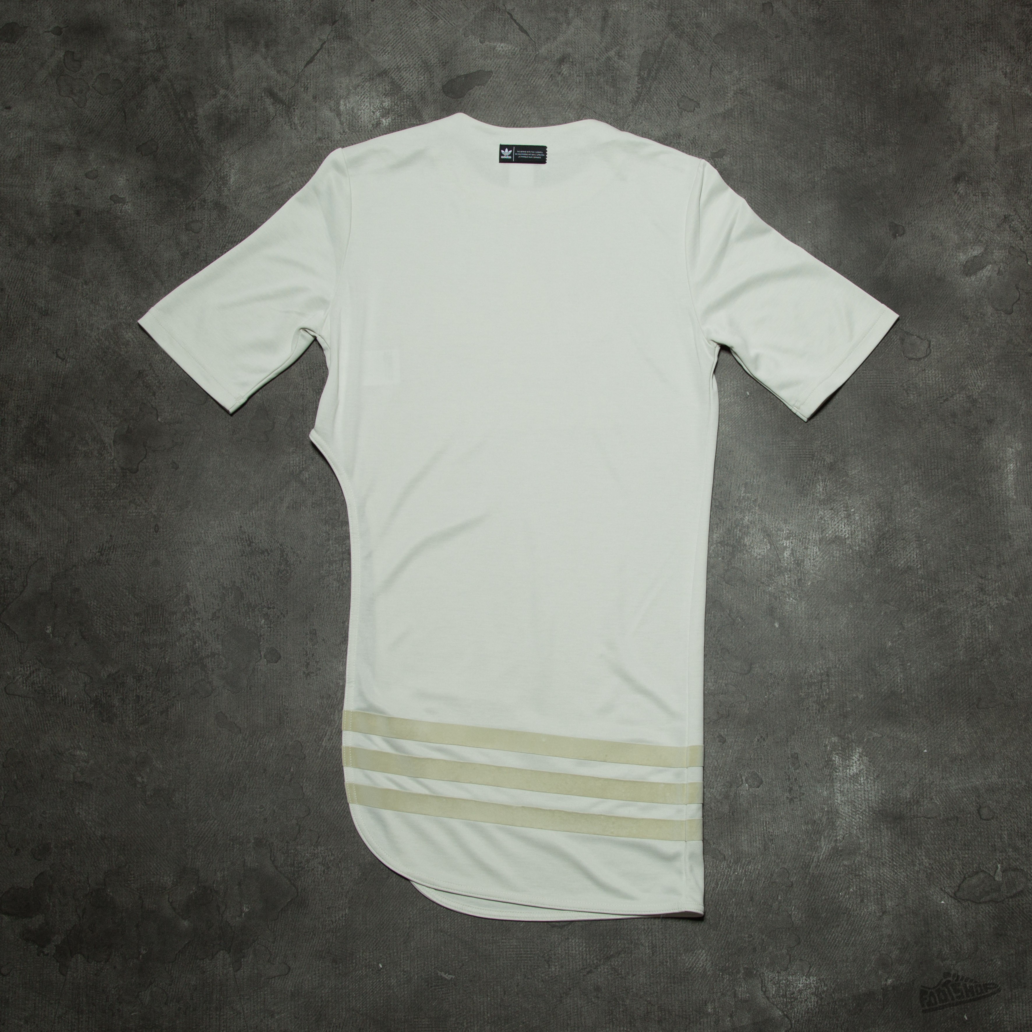 Topy adidas Asymetric Tee White