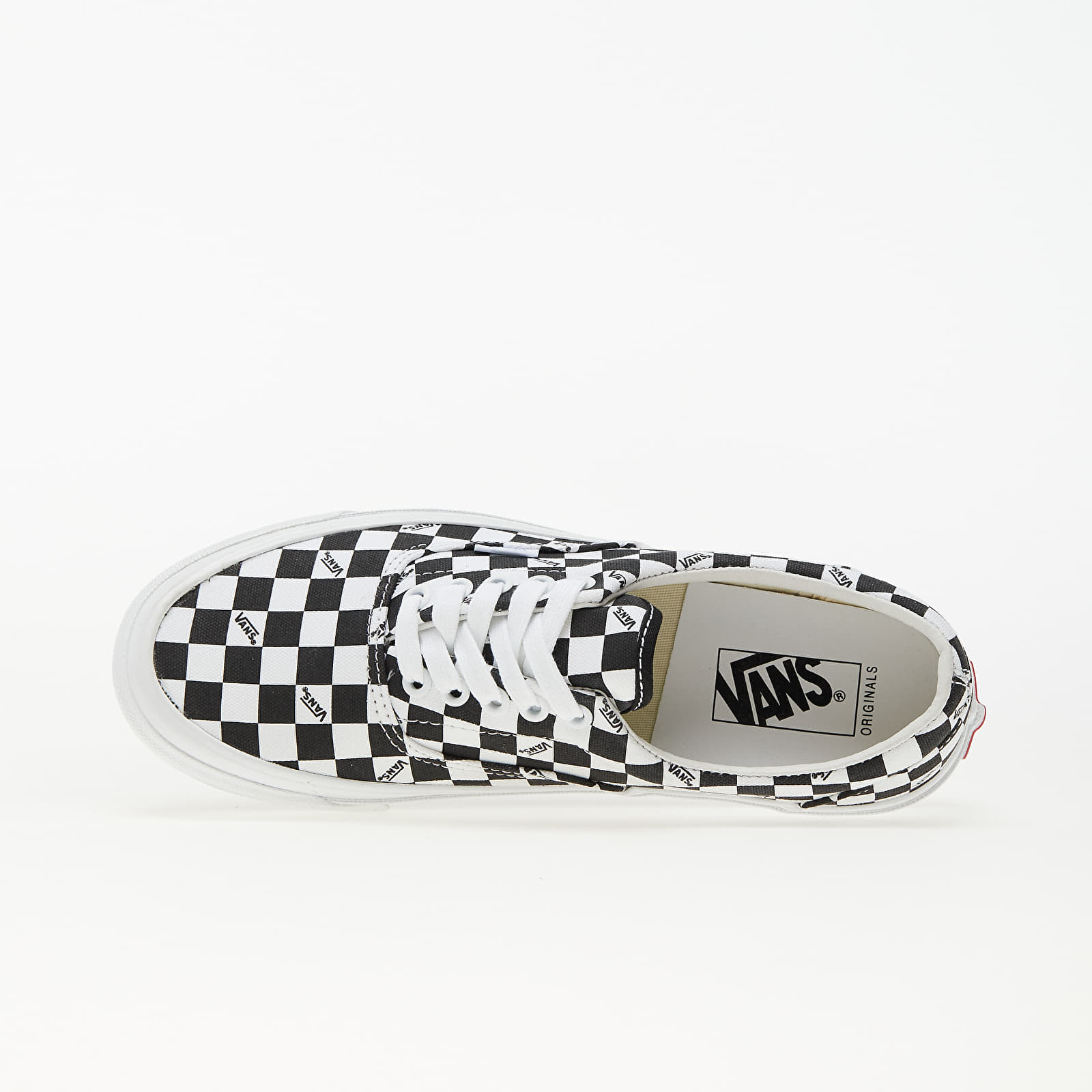 Checkered vans sales logo