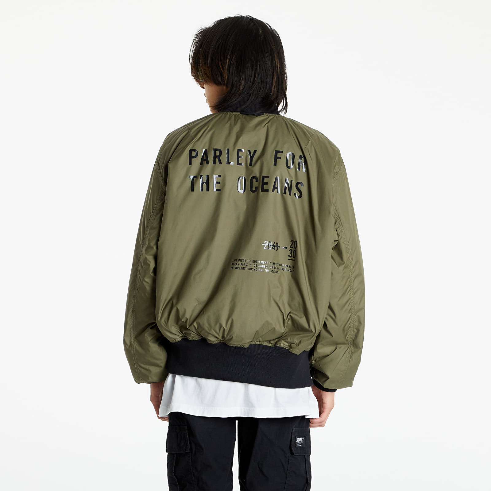 Striukės adidas Parley Bomber Jacket Black