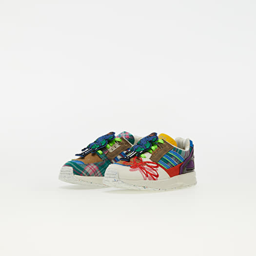 Kids sneakers and shoes adidas x Sean Wotherspoon ZX 8000 Superearth Infant Off White Blue Bird Red Footshop