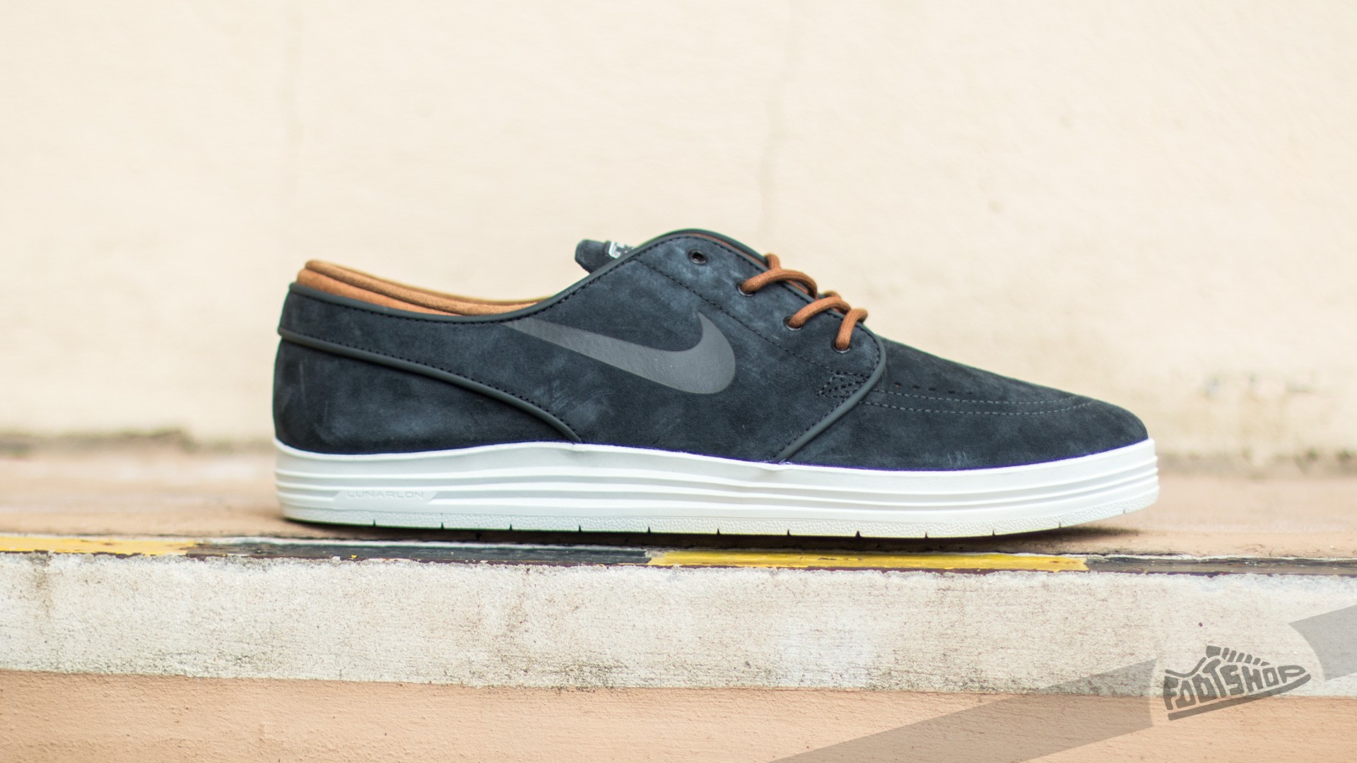 Férfi cipők Nike Lunar Stefan Janoski Anthracite/ Black-Ale Brown