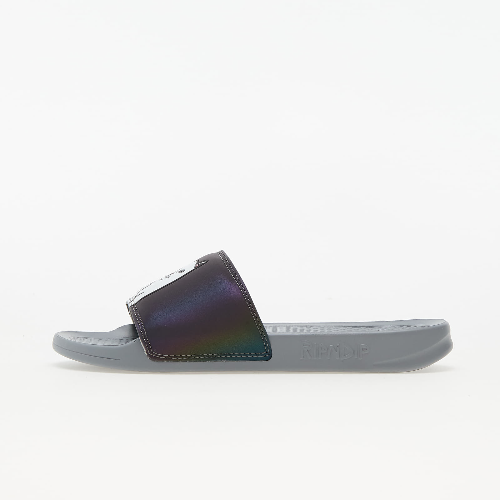 Pánské tenisky a boty RIPNDIP Lord Nermal Slides Iridescent Grey