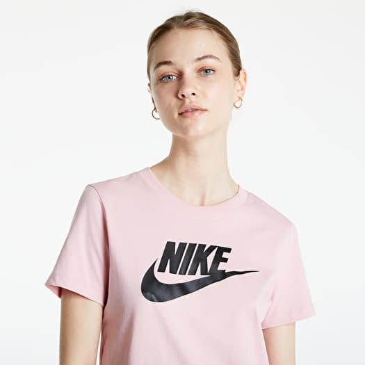 Pink and black nike shirts discount