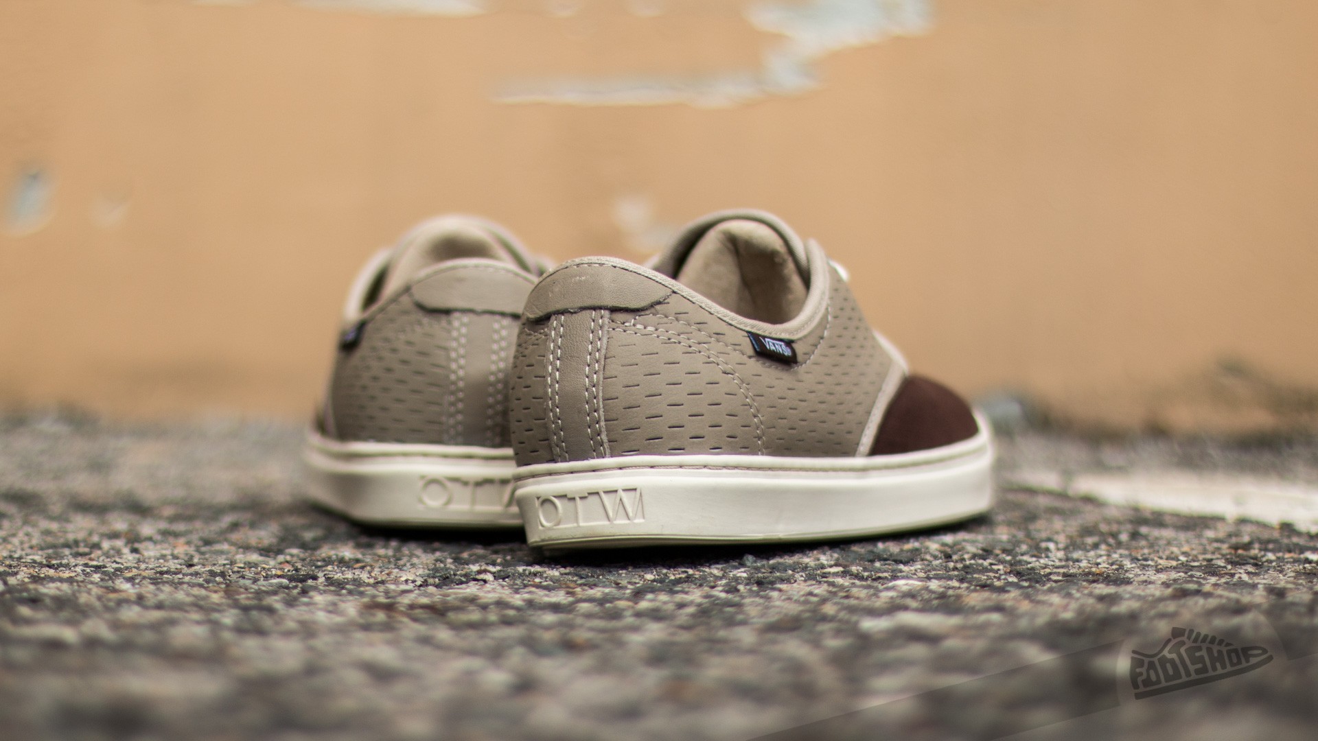 Pánske tenisky a topánky Vans Ludlow (Herringbone) Brown/ Khaki/ Antique