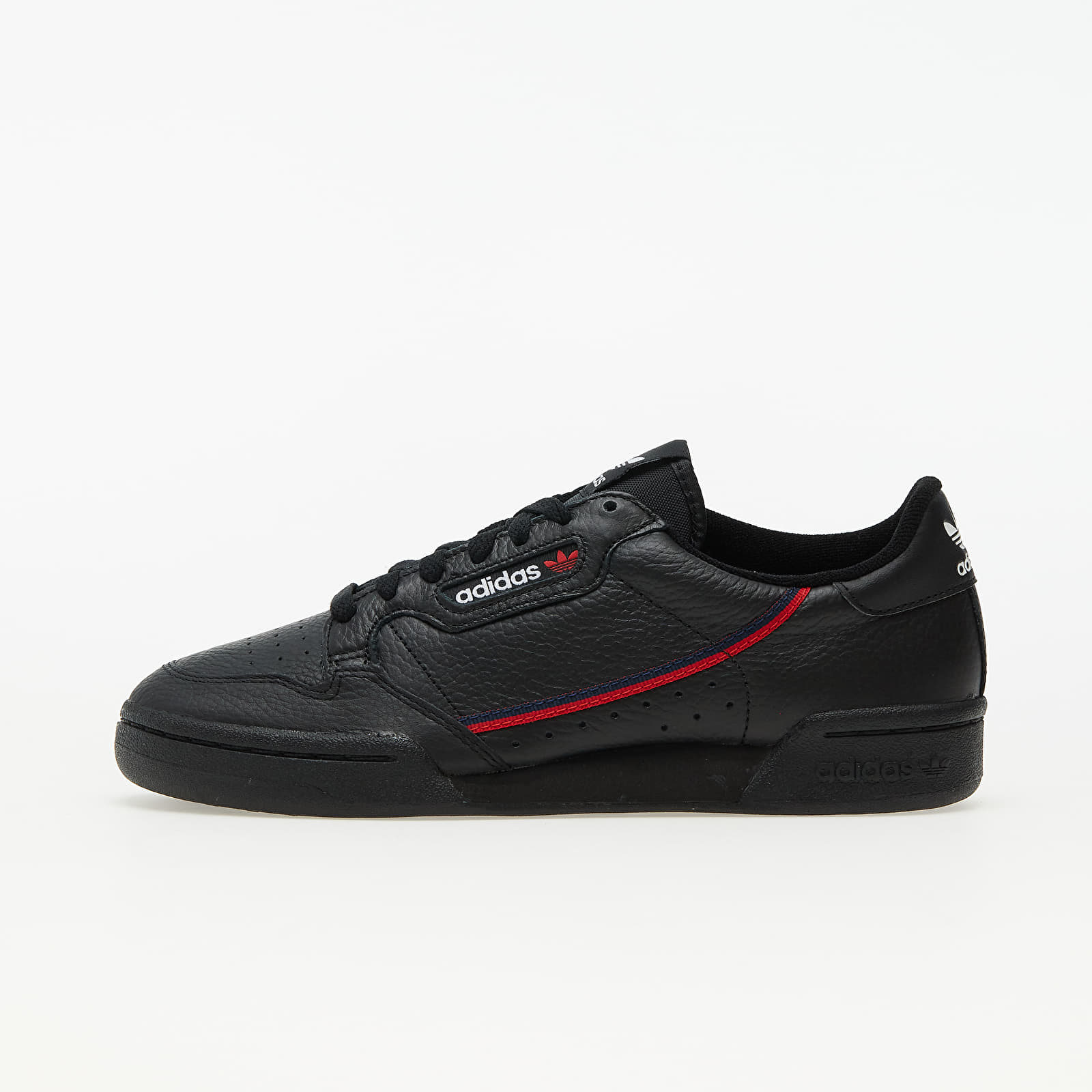 Pánské tenisky a boty adidas Continental 80 Core Black/ Scarlet/ Collegiate Navy