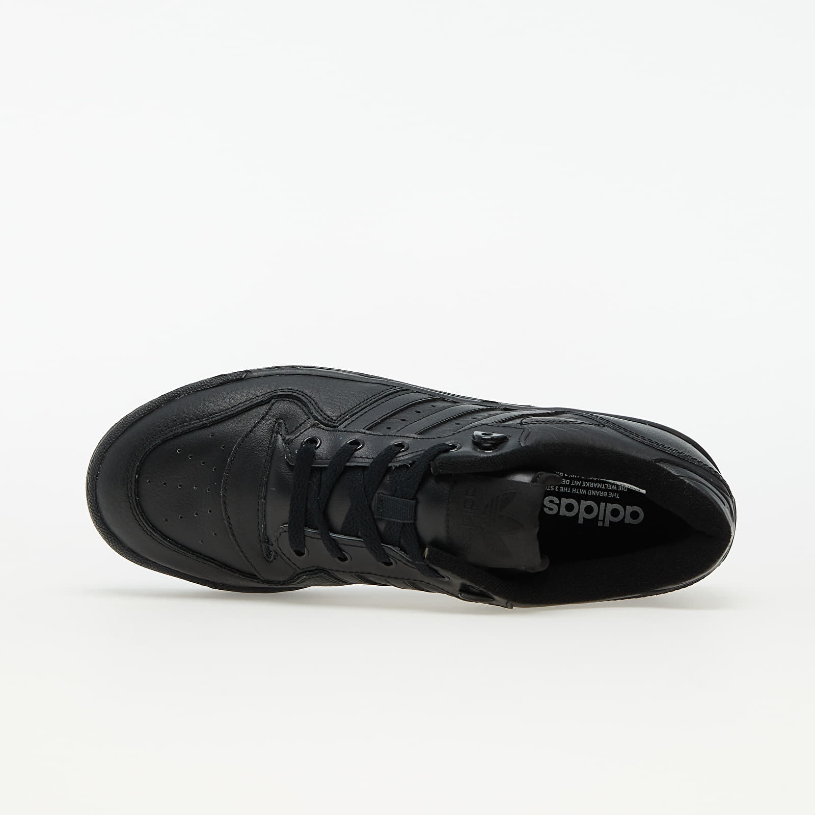 Men's shoes adidas Rivalry Low Core Black/ Core Black/ Ftw White