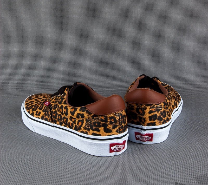 Men s shoes Vans ERA 59 Leopard Brown Footshop