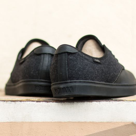 Vans Ludlow (Felt Pack) Black/ Black | Footshop display picture 1