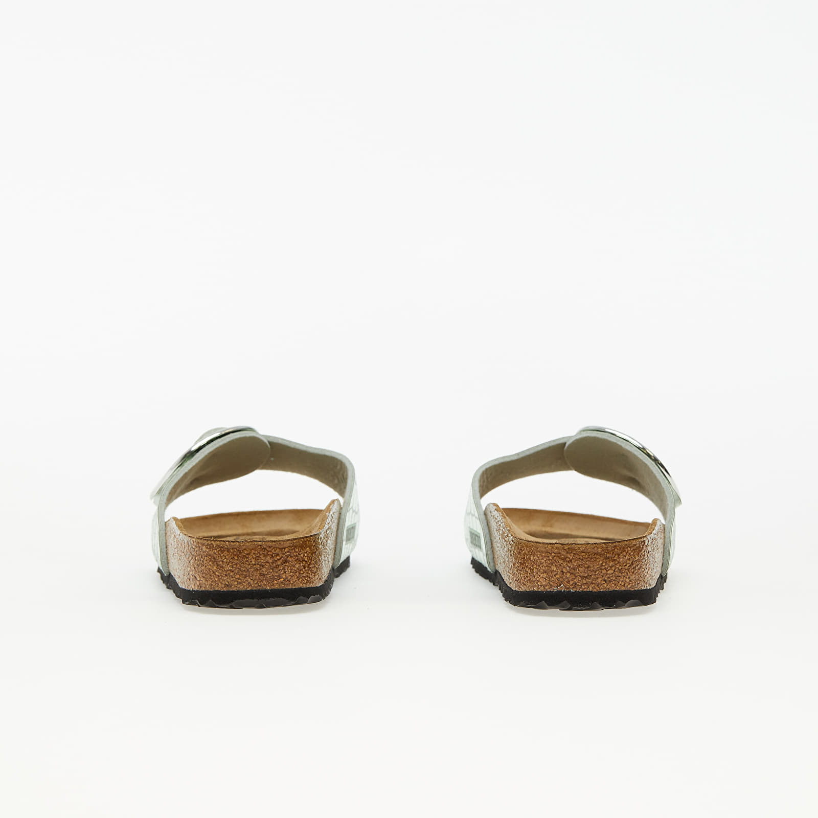 Women s shoes Birkenstock Madrid Big Buckle MF Gator Gleam Mineral Footshop