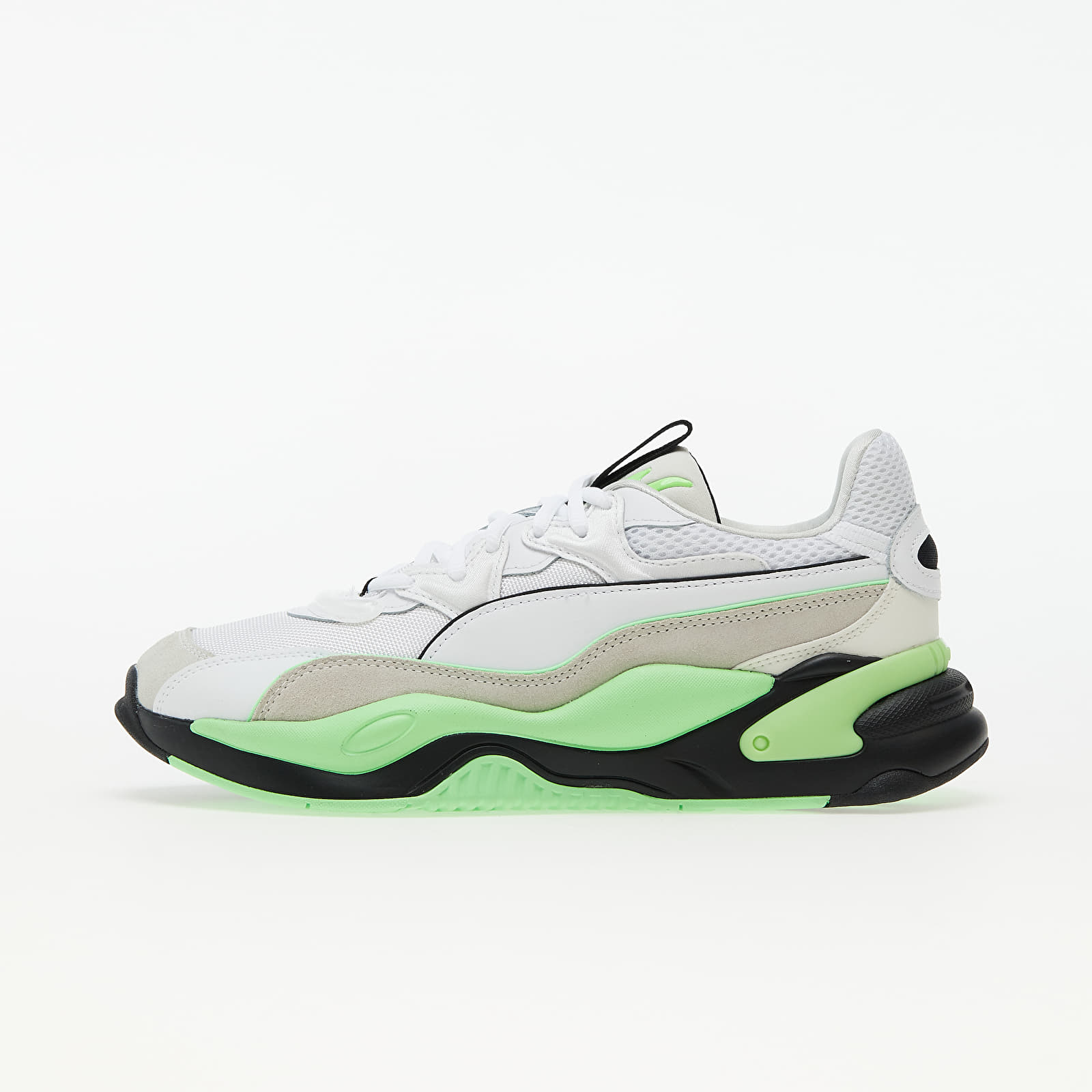 Men's shoes Puma RS-2K Messaging Puma White-Elektro Green