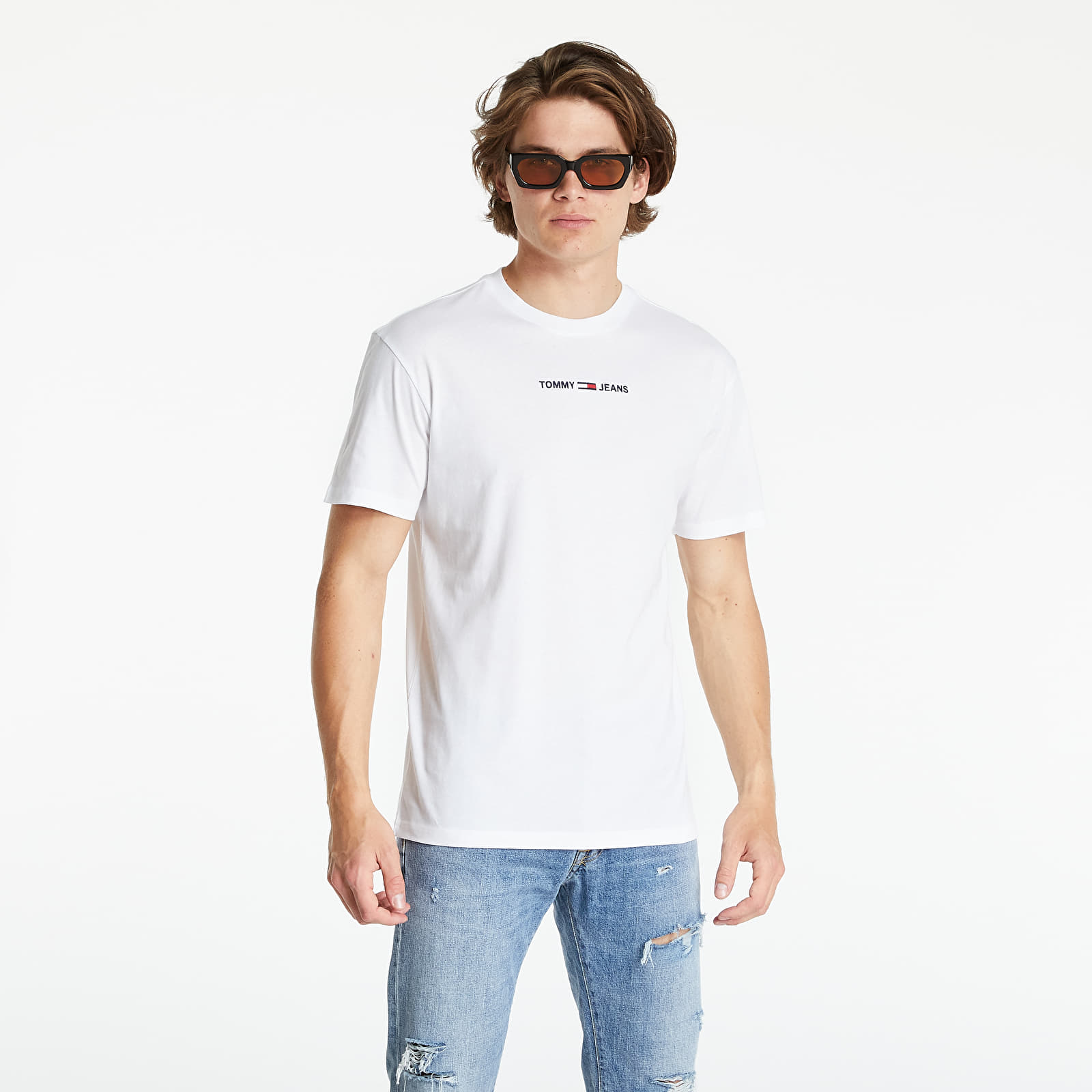 Tommy jeans 2025 small text tee