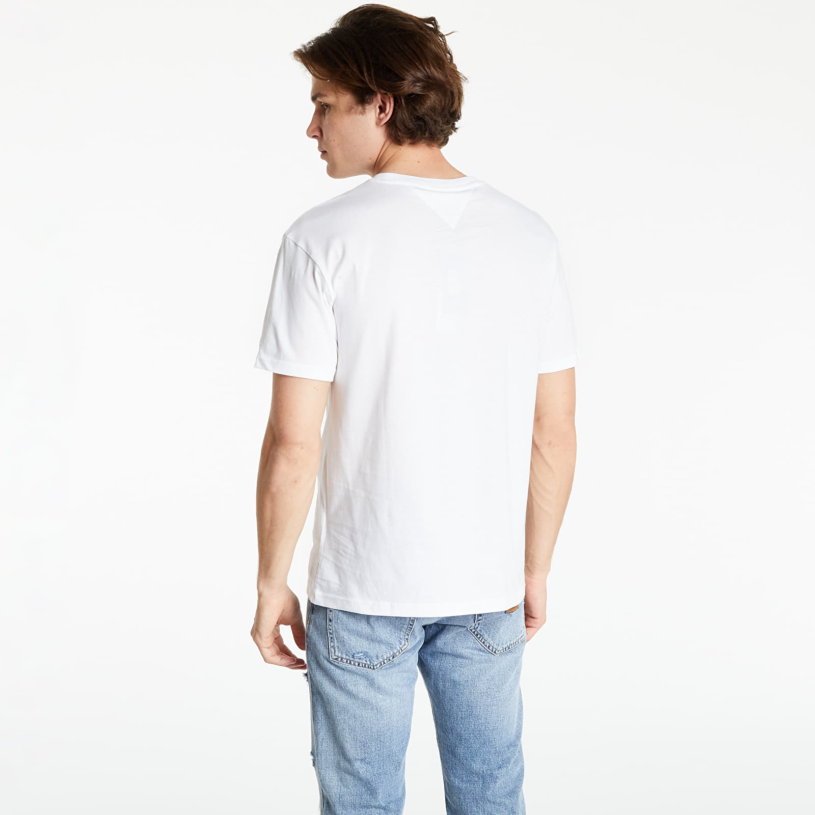 T-shirts Tommy Jeans Multicolor Flag Tee White