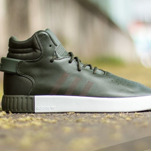adidas Tubular Invader Night Cargo Night Cargo Vintage White