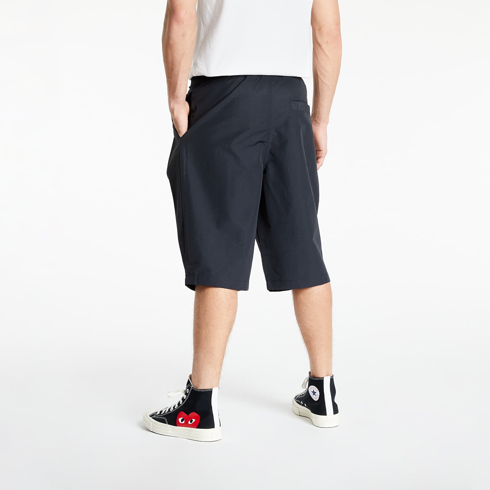 Shorts Converse Shapes Triangle Long Short Converse Black Footshop