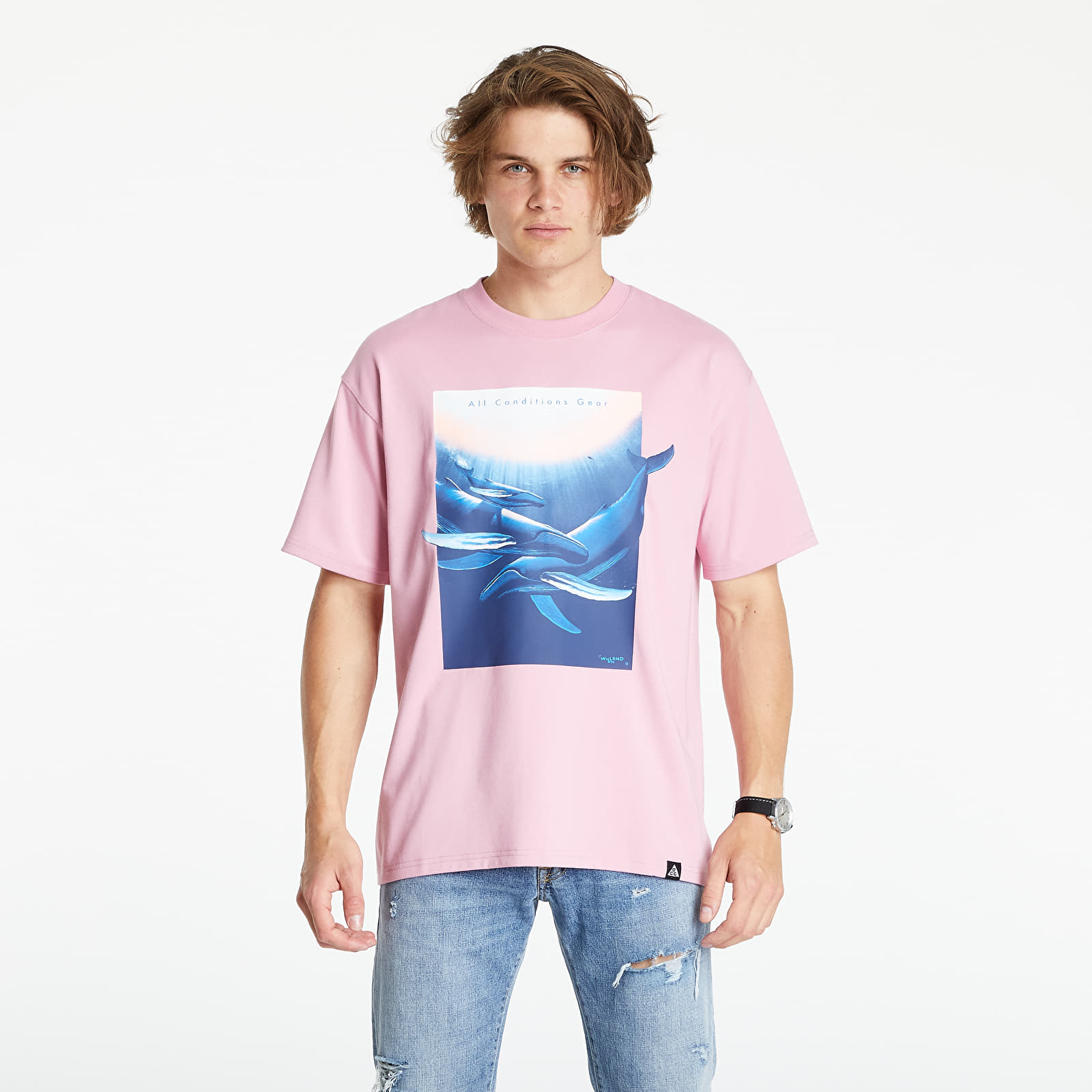 Tricouri Nike NRG ACG SS Tee Wyland Elemental Pink