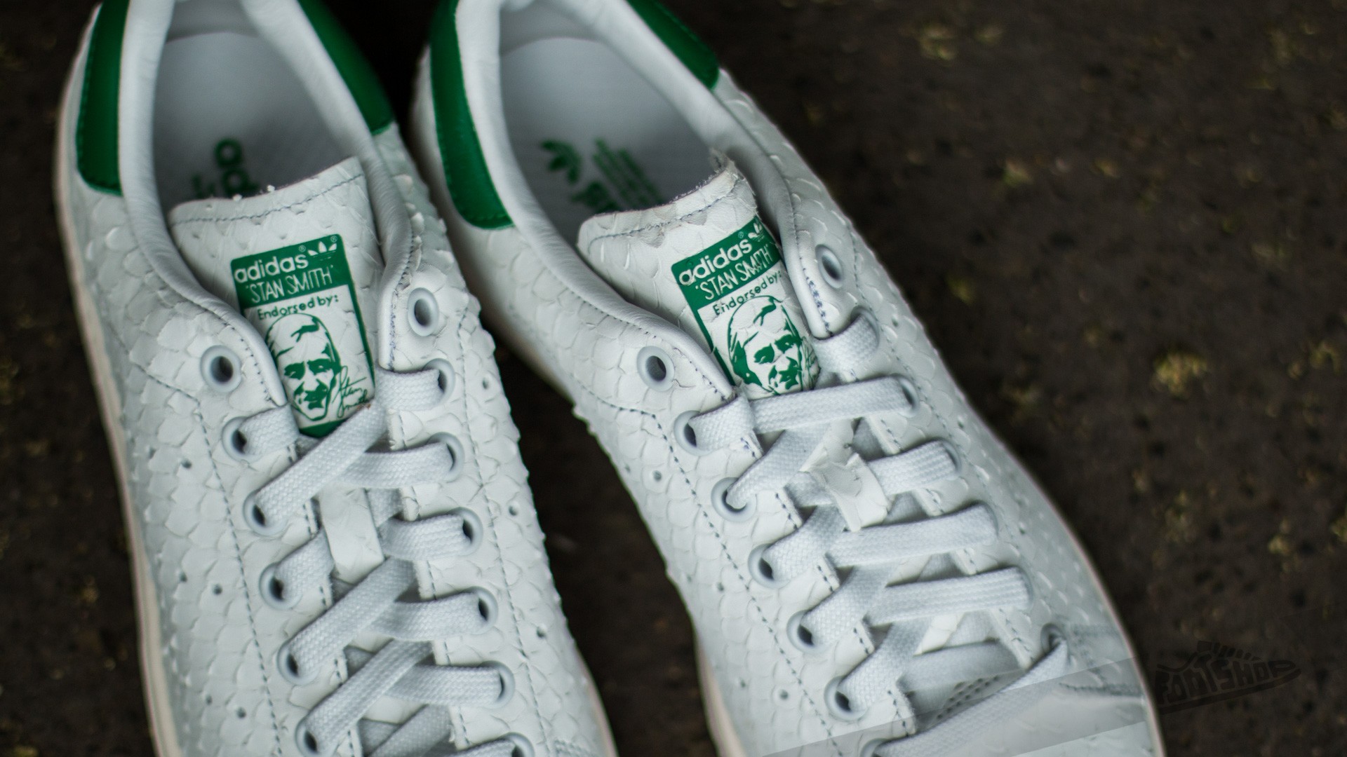 Dámské tenisky a boty adidas Stan Smith W Crystal White/ Crystal White/ Green