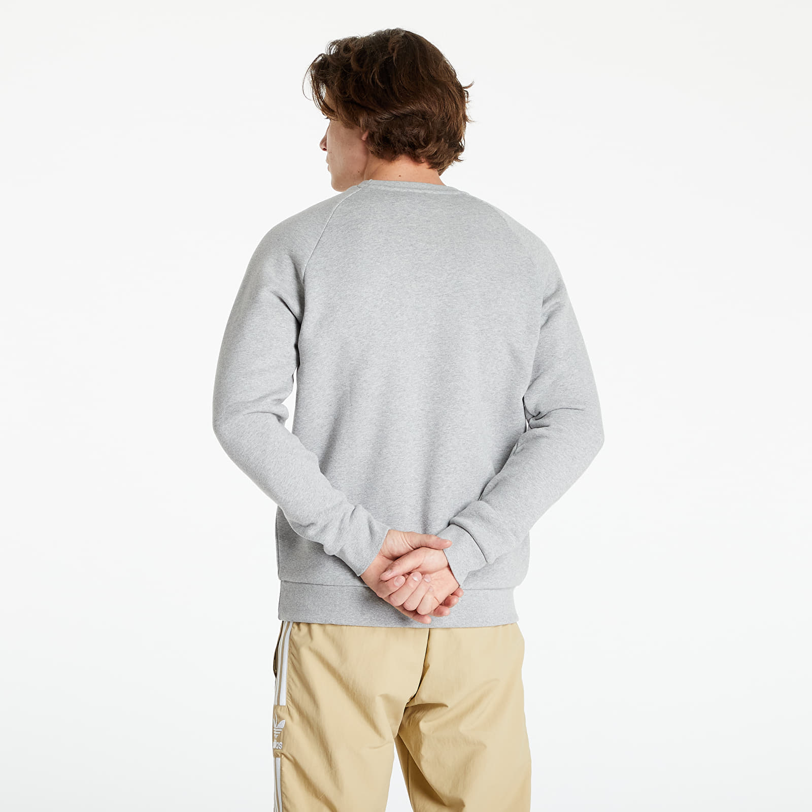 Puloverji   adidas Essential Crew Medium Grey Heather