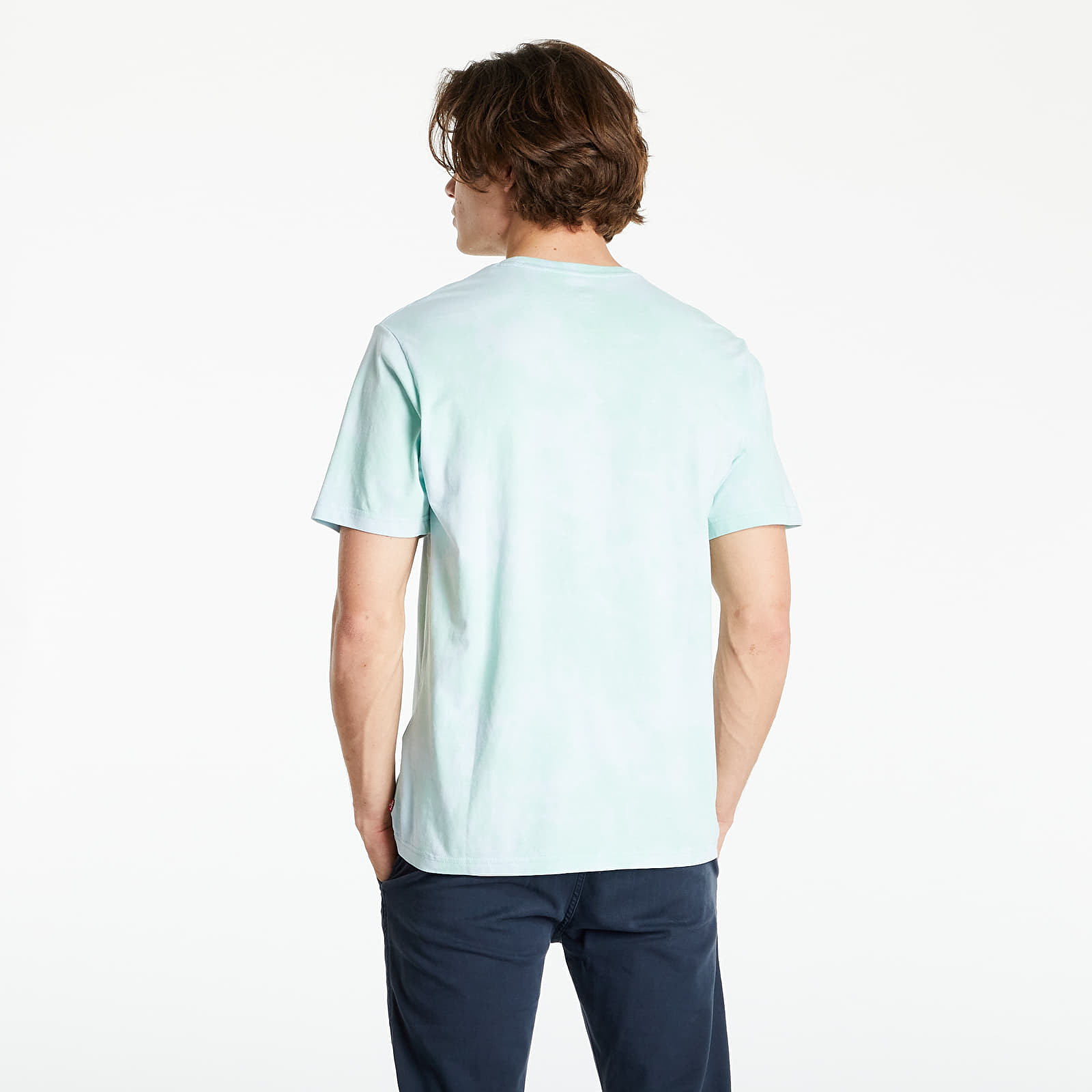 Tricouri  Levi's® Logo Tee Green/ Blue