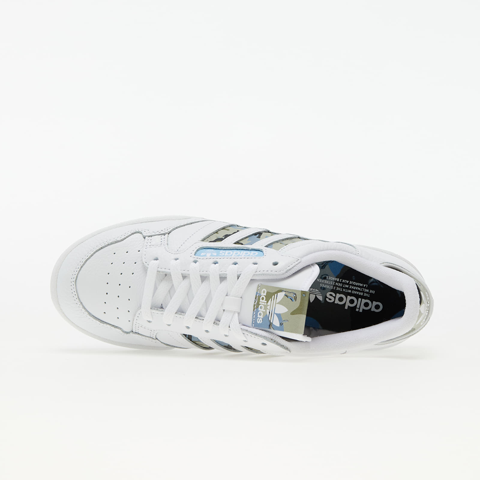 Férfi cipők adidas Continental 80 Stripe Ftw White/ Core Black/ Ftw White