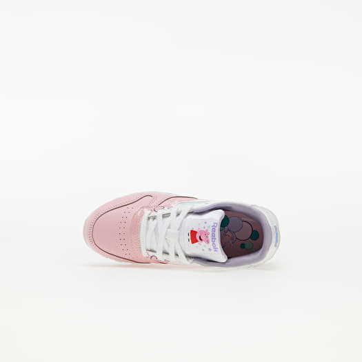 Reebok classic leather enfant violet deals
