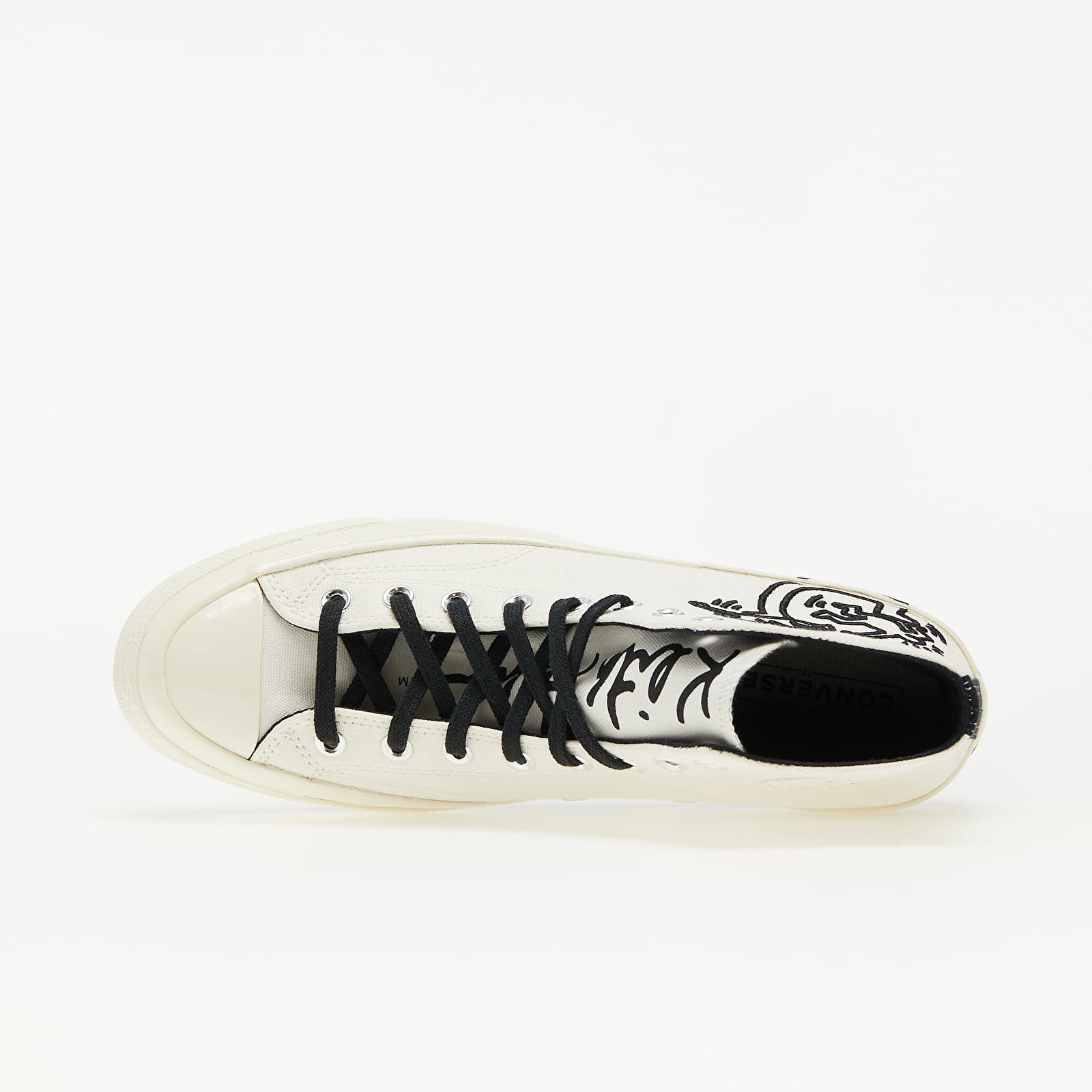 Pánské tenisky a boty Converse x Keith Haring Chuck 70 Hi Egret/ Black/ Red