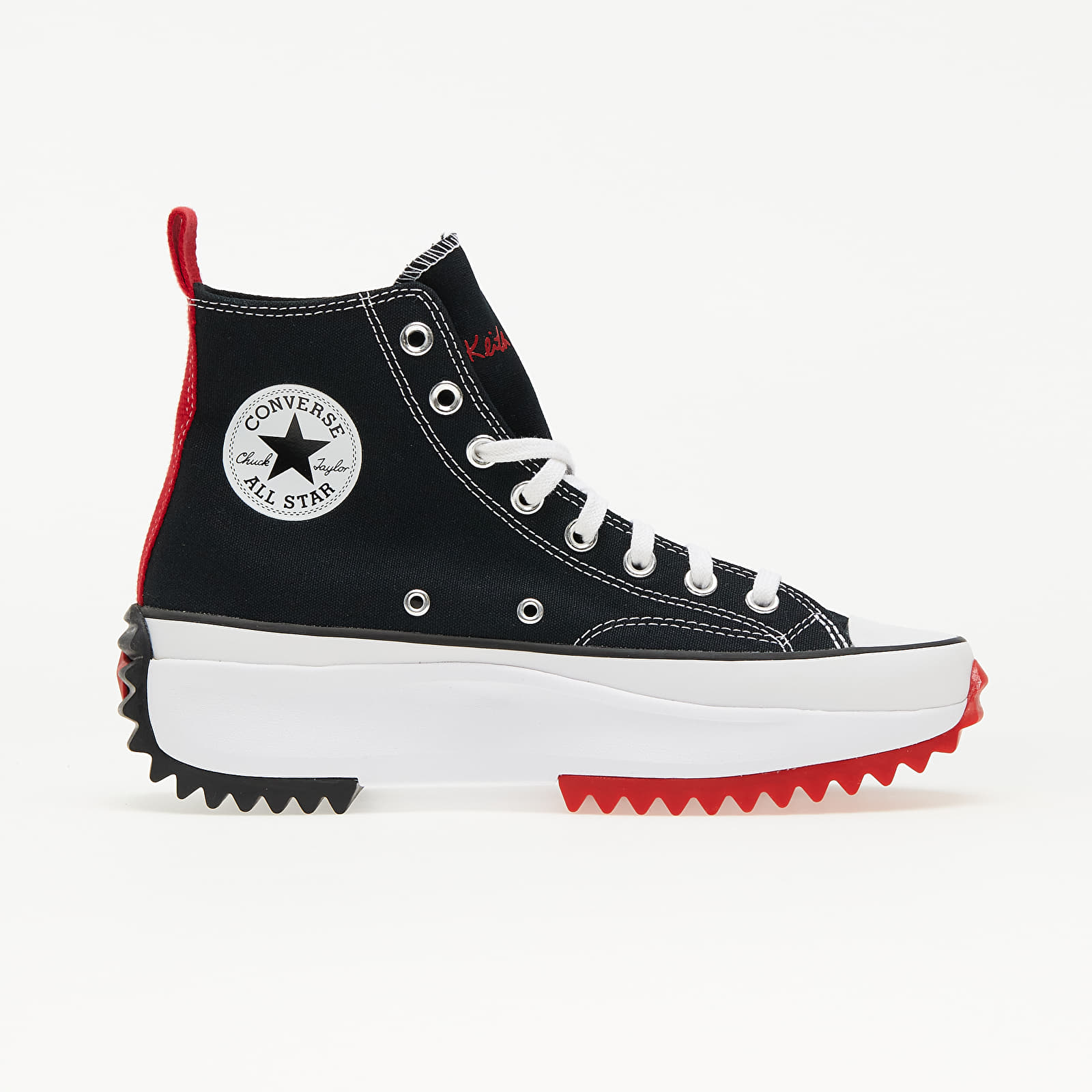 Women's shoes Converse x Keith Haring Run Star Hike Hi Black/ White/ Red