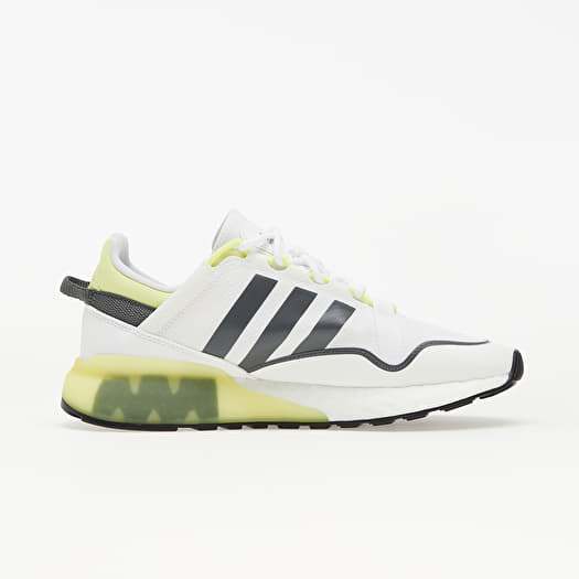 Men s shoes adidas ZX 2K Boost Pure Ftw White Grey Five Purple Yellow Footshop