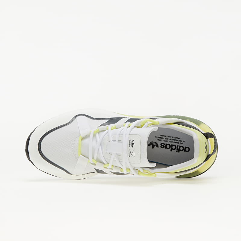 Men's shoes adidas ZX 2K Boost Pure Ftw White/ Grey Five/ Purple