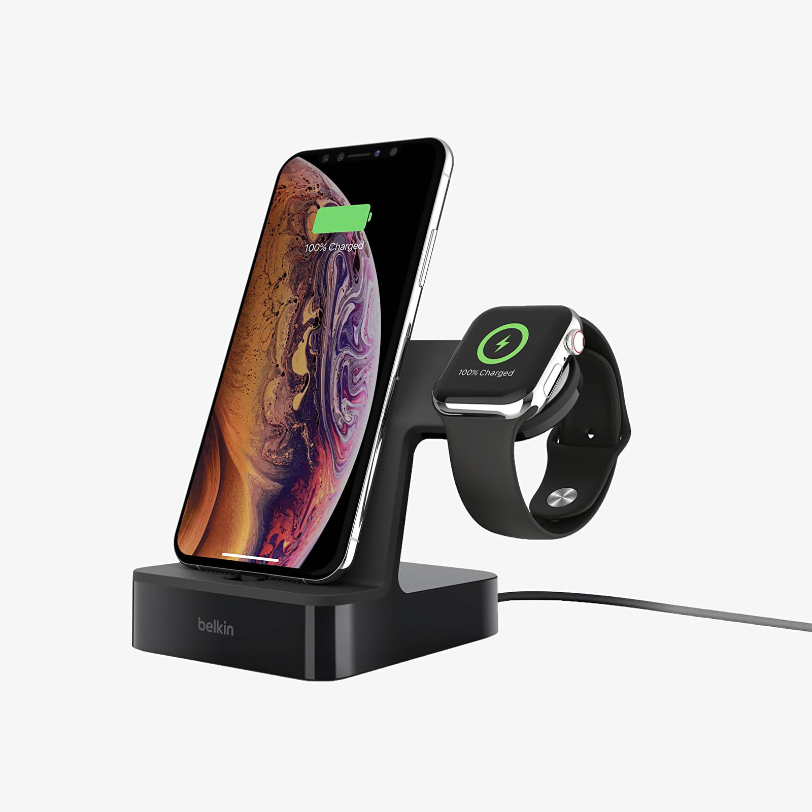Altri accessori Apple Belkin PowerHouse Charge Dock for iPhone & Apple Watch Black