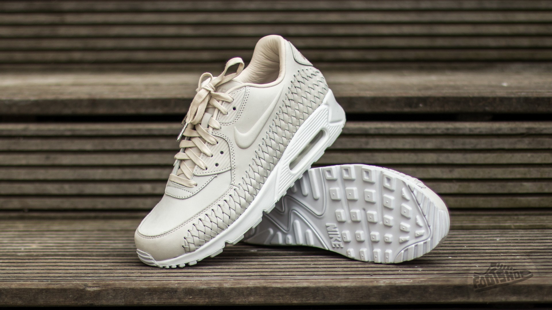Pánské tenisky a boty Nike Air Max 90 Woven Phantom/ Phantom-White