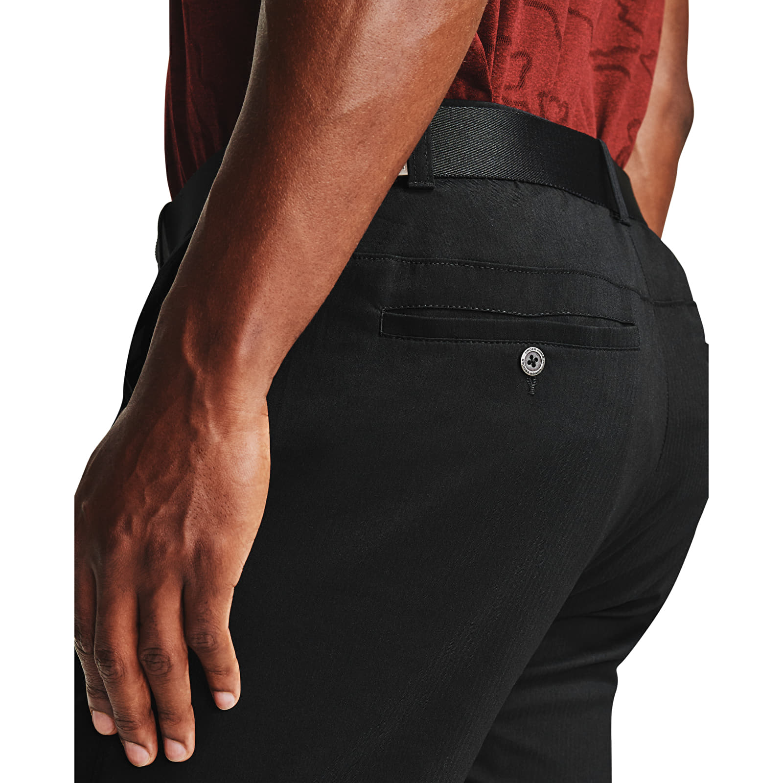 Hlače Under Armour Showdown Taper Pants Black