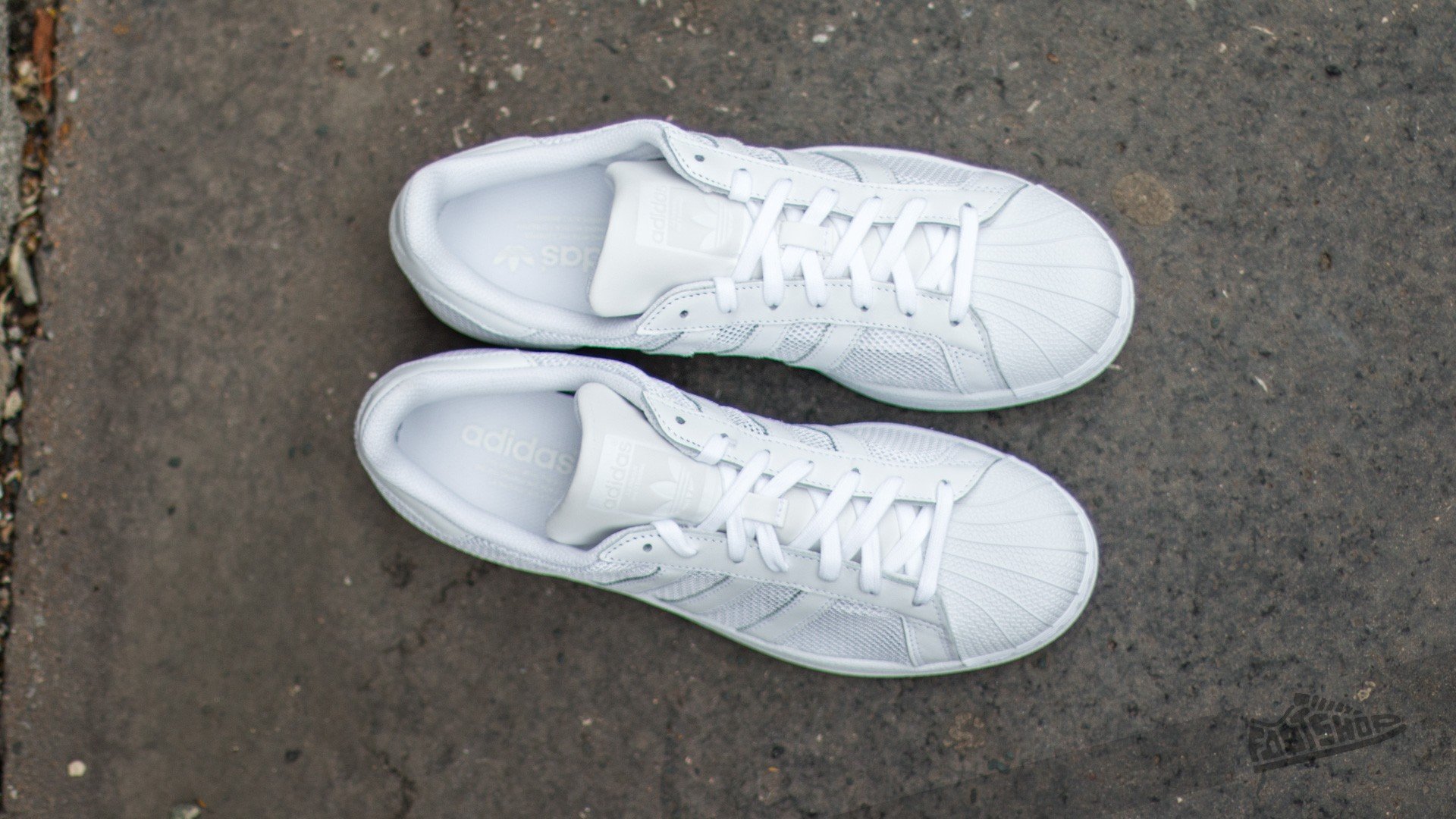 Scarpe uomo adidas Superstar Ftw White/ Ftw White/ Ftw White