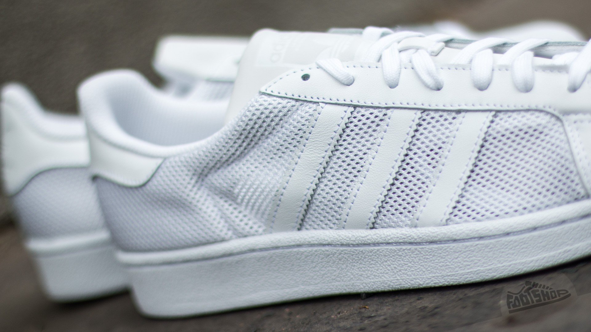 Scarpe uomo adidas Superstar Ftw White/ Ftw White/ Ftw White