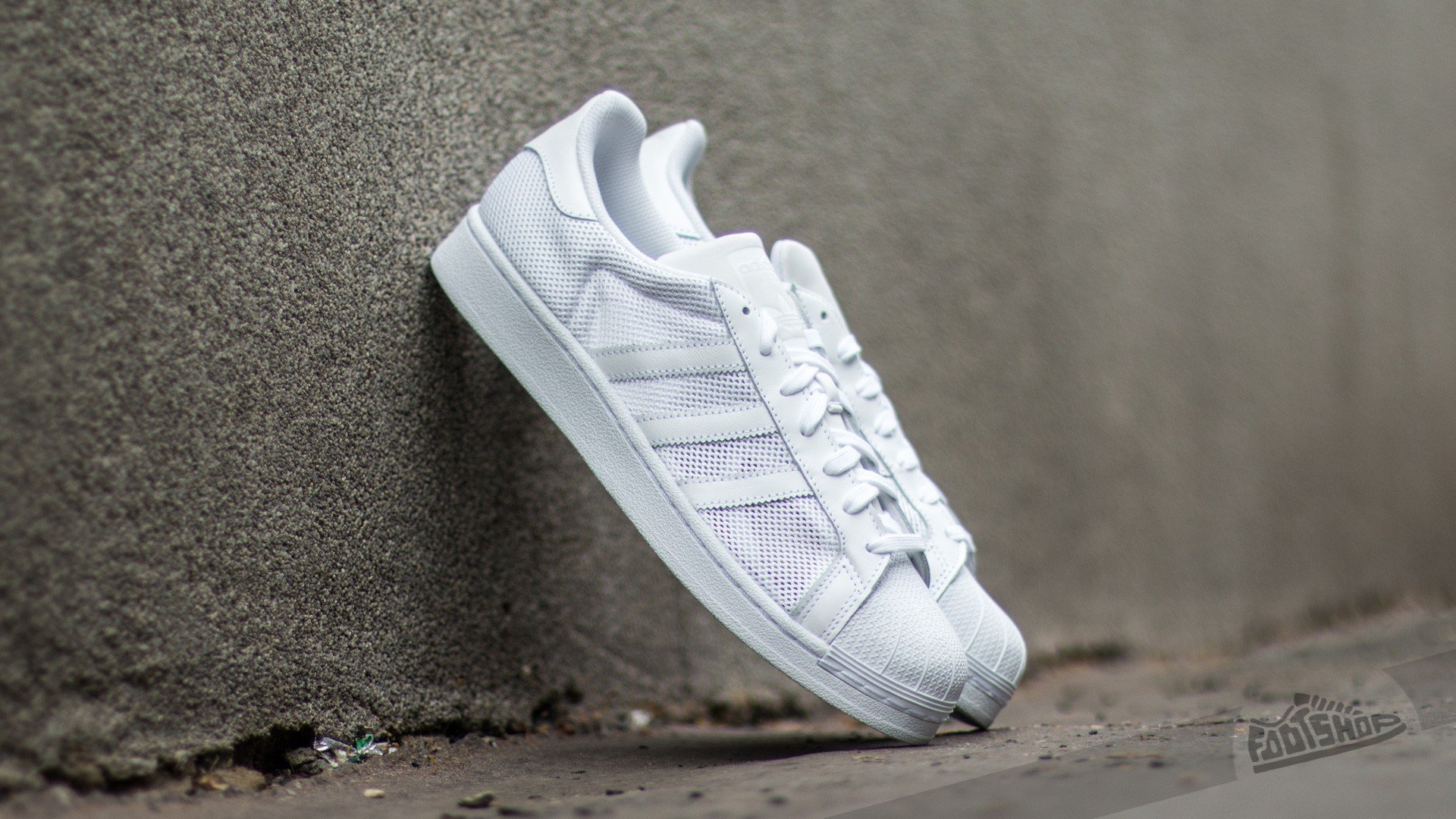 Scarpe uomo adidas Superstar Ftw White/ Ftw White/ Ftw White