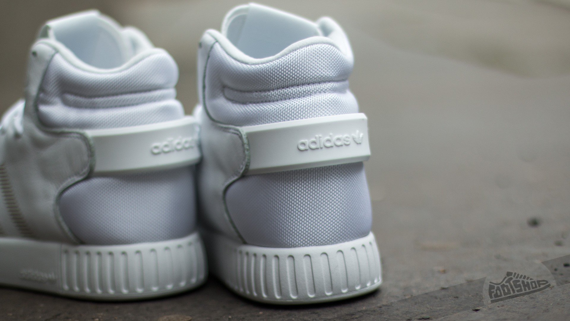 Vyriška avalynė adidas Tubular Invader Ftw White/ Ftw White/ Core White